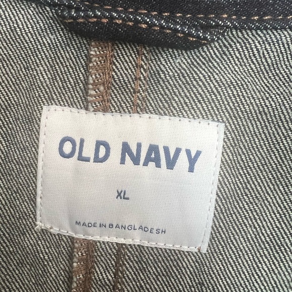 Old Navy Dark Blue Denim Coat - Picture 4 of 5